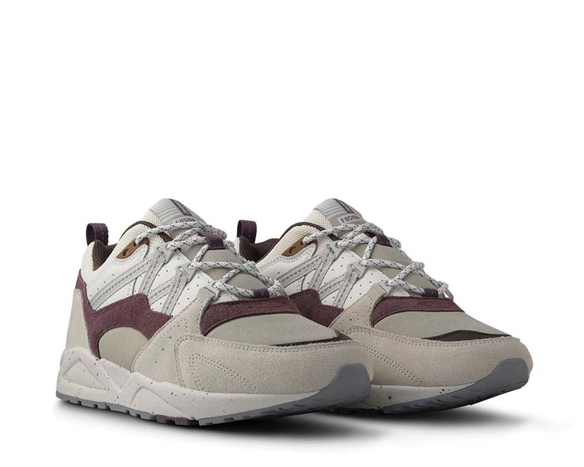 Karhu Fusion 2.0 Foggy Dew/Moonscape vista laterale — mesh traspirante