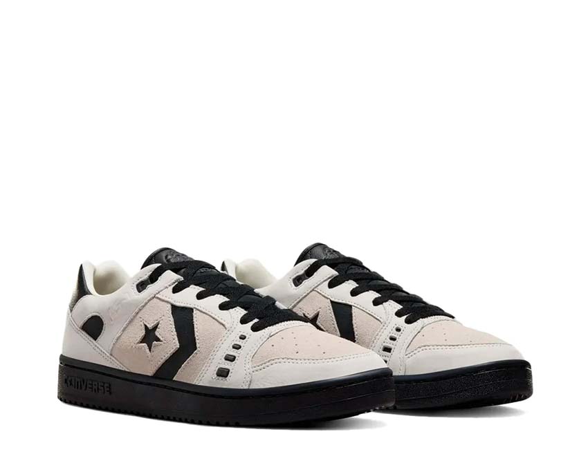 Converse x Alexis Sablone AS-1 Pro OX Khaki/Off White Seitenansicht — Skate-Profil Sablone