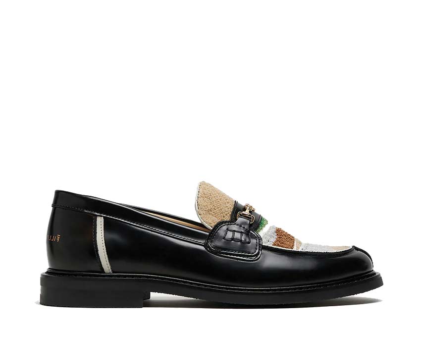 Filling Pieces Loafer Pavillion Black — loafer homme cuir luxe