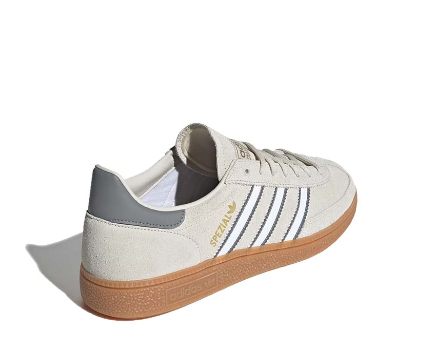 Adidas Handball Spezial Grey Three Sohle — flache Gummisohle für Hallensport