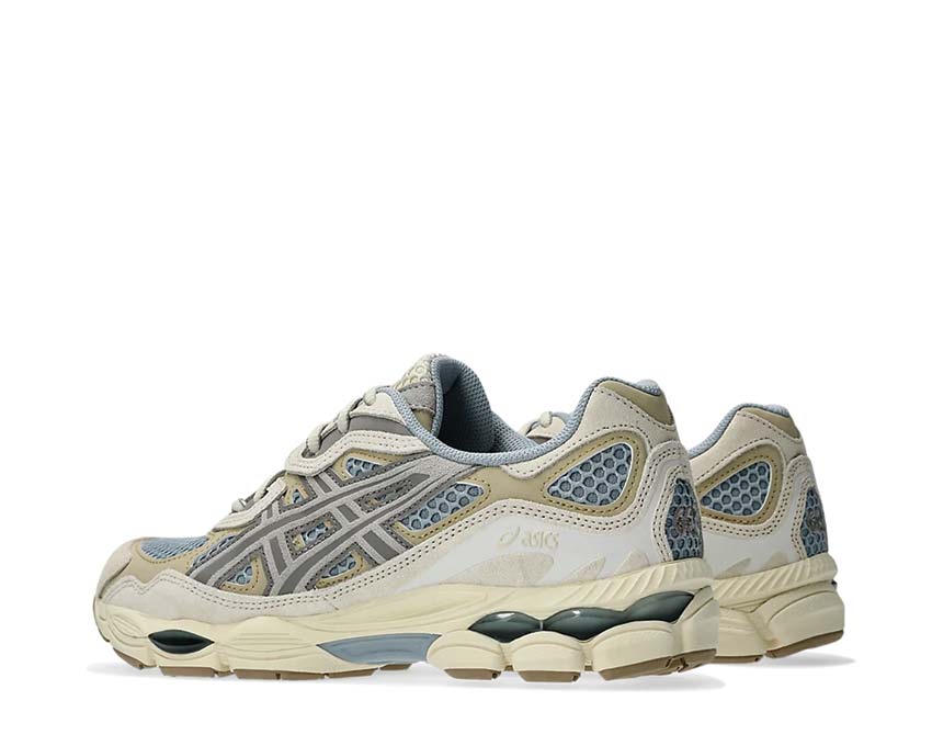Asics Gel NYC Dolphin Grey Sohle — Gel-Technologie