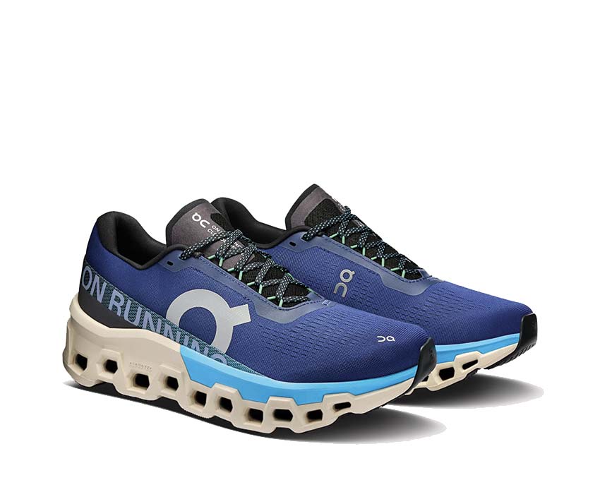On Cloudmonster 2 Tempest/Horizon vista lateral — perfil amortiguación running