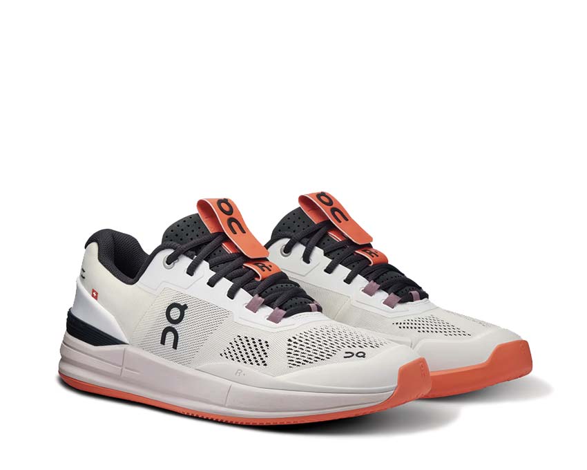 On The Roger Pro Clay White/Lily vista laterale — profilo tennis clay Roger