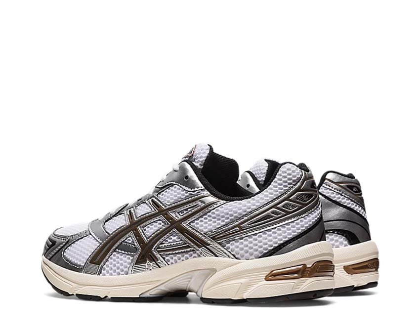 Asics Gel 1130 White/Clay Canyon suola — ammortizzazione Gel retro 90s