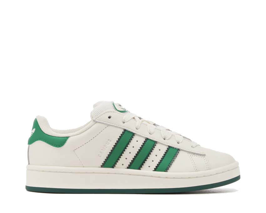 Adidas Campus 00s White Green — sneaker homme daim semelle gomme plate