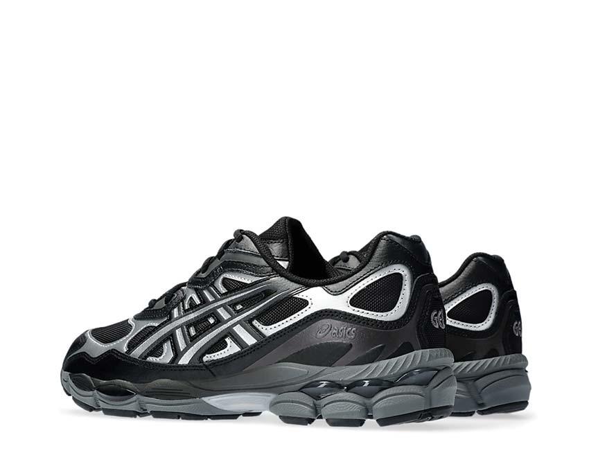 Asics Gel NYC Black/Graphite Grey suola — ammortizzazione Gel NYC running