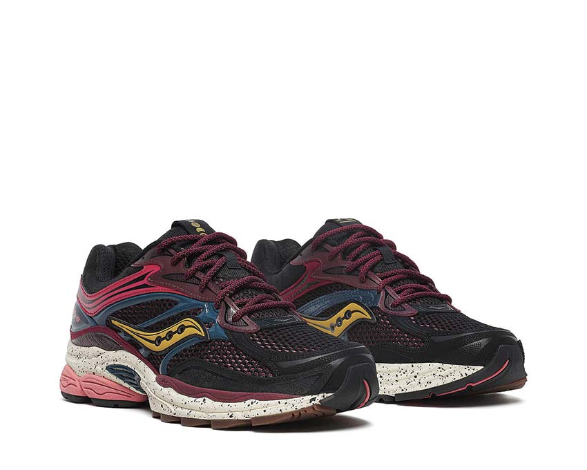 Saucony Progrid Omni 9 Multi Seitenansicht — atmungsaktives Mesh-Obermaterial