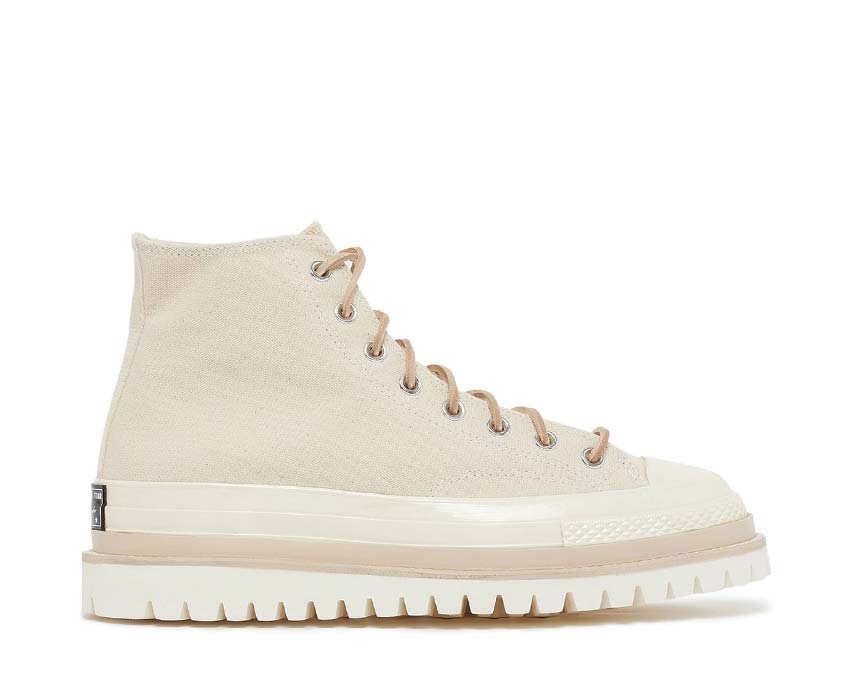 Converse Chuck 70 Canvas Ltd Blanc/Naturel — Damen-Sneaker limitiertes naturelles Segeltuch