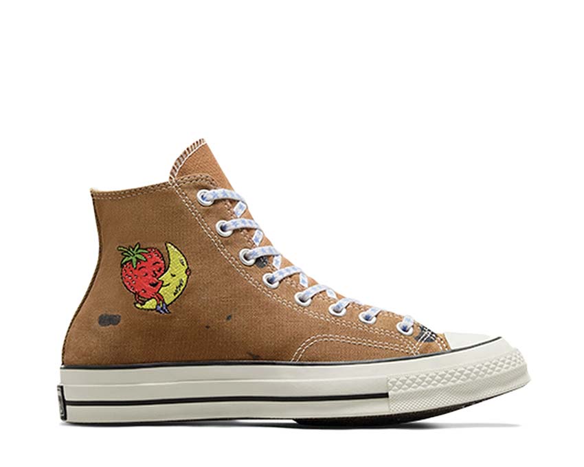 Converse x Sky High Farm Chuck 70 Brown/Egret — Unisex-Sneaker Workwear Kollaboration