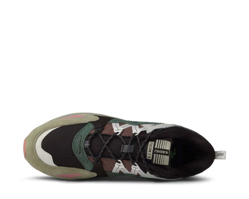 Karhu Fusion 2.0 Multicolor Detail — lebhafte Multicolor-Palette