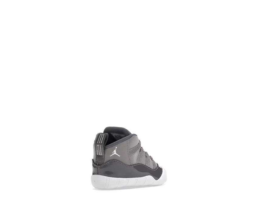 Jordan 11 Baby PS Medium Grey suola — suola traslucida Jordan 11 bambini