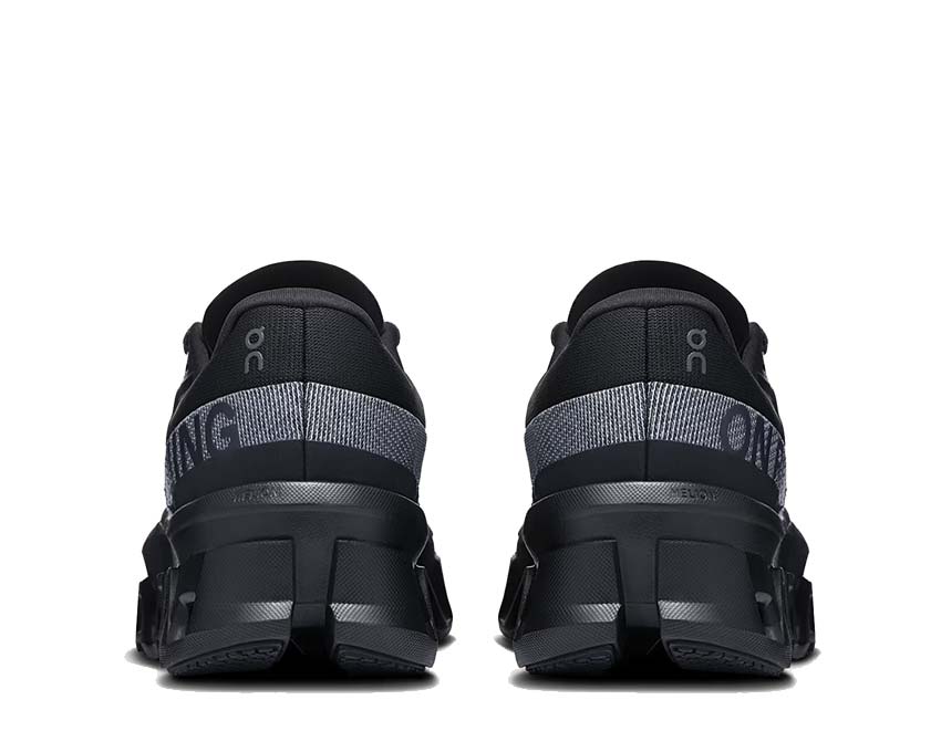 On Cloudmonster 2 Black suela — CloudTec running negro hombre