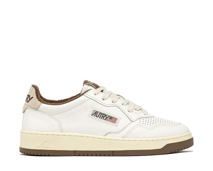 Autry Medalist Low Virgin Sponge — zapatilla hombre cuero retro sport