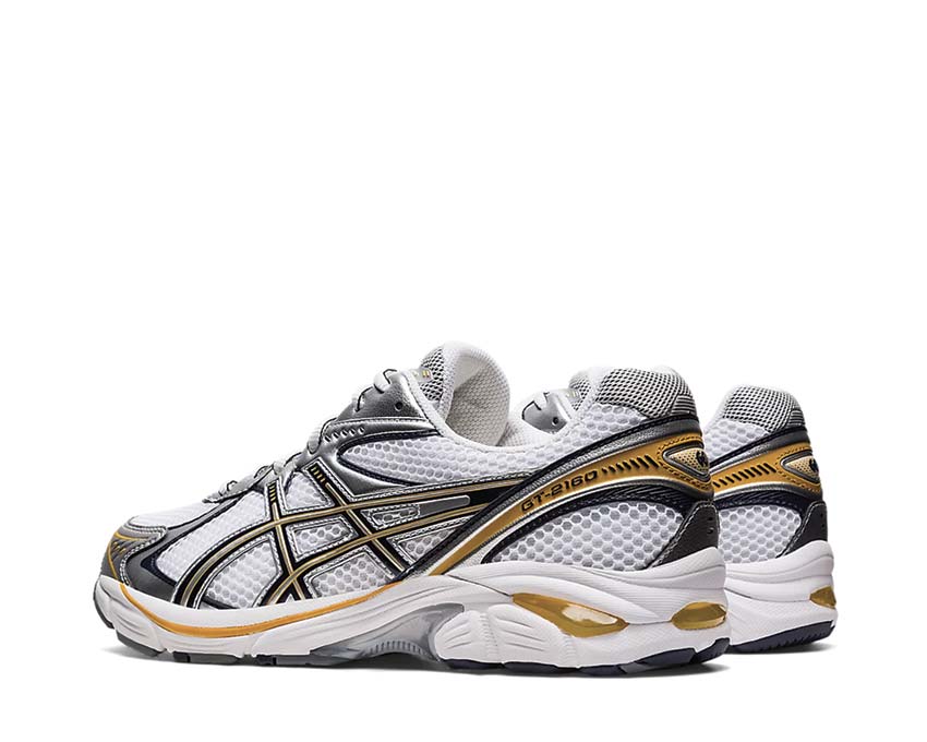 Asics GT-2160 White/Pure Silver semelle — amorti Gel stabilité