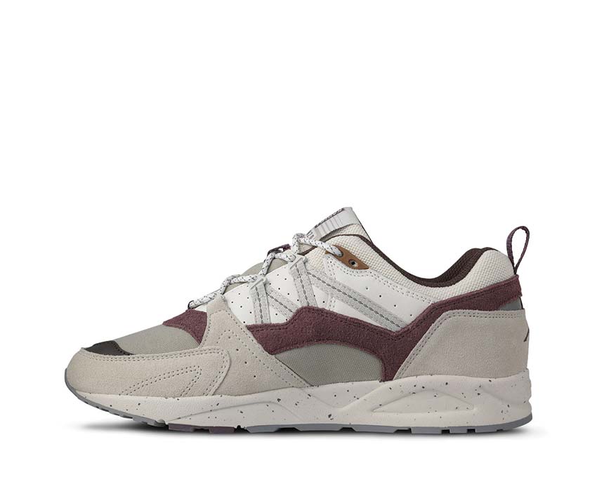 Karhu Fusion 2.0 Foggy Dew/Moonscape dettaglio — colorway grigio Moonscape