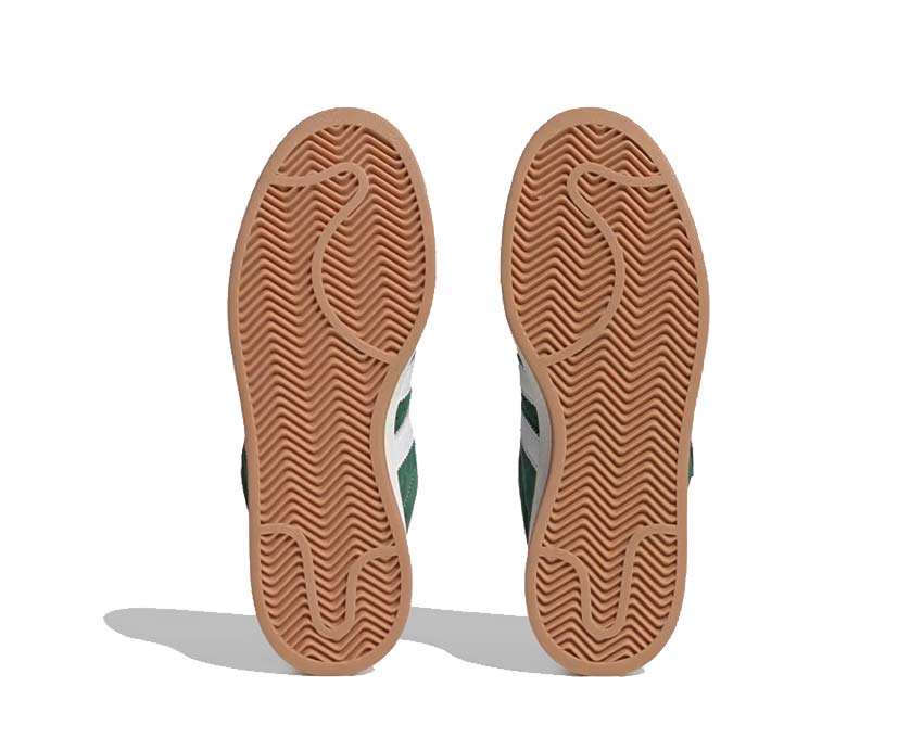 Adidas Campus 00s Dark Green — vue arrière talon Cloud White