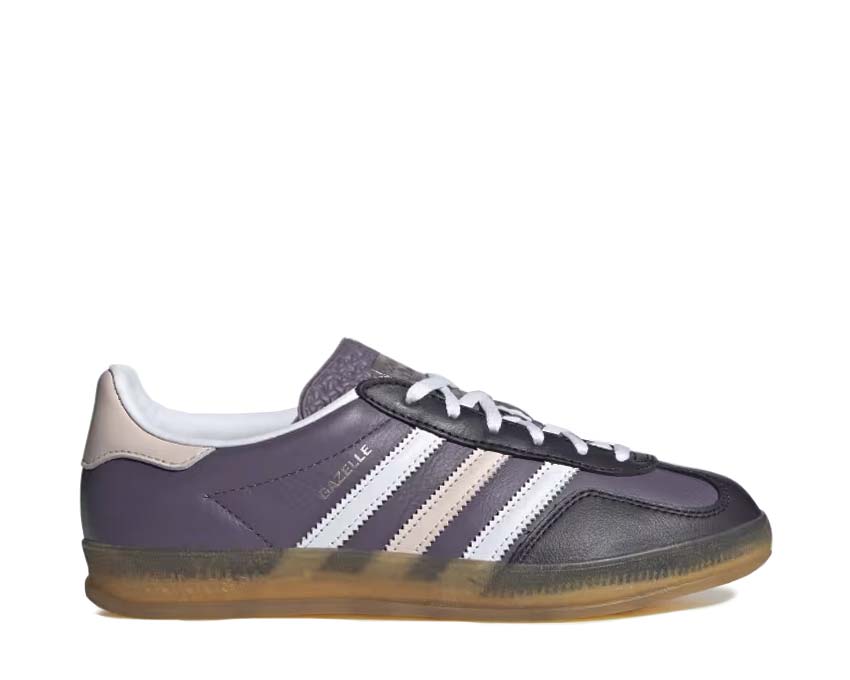 Adidas Gazelle Indoor W Shadow Violet — sneaker femme violet lilas et blanc