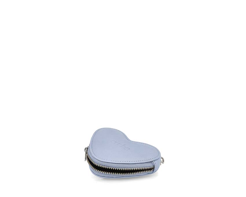 Arte Albert Coins Wallet Light Blue vista — detalle cierre bolsillo