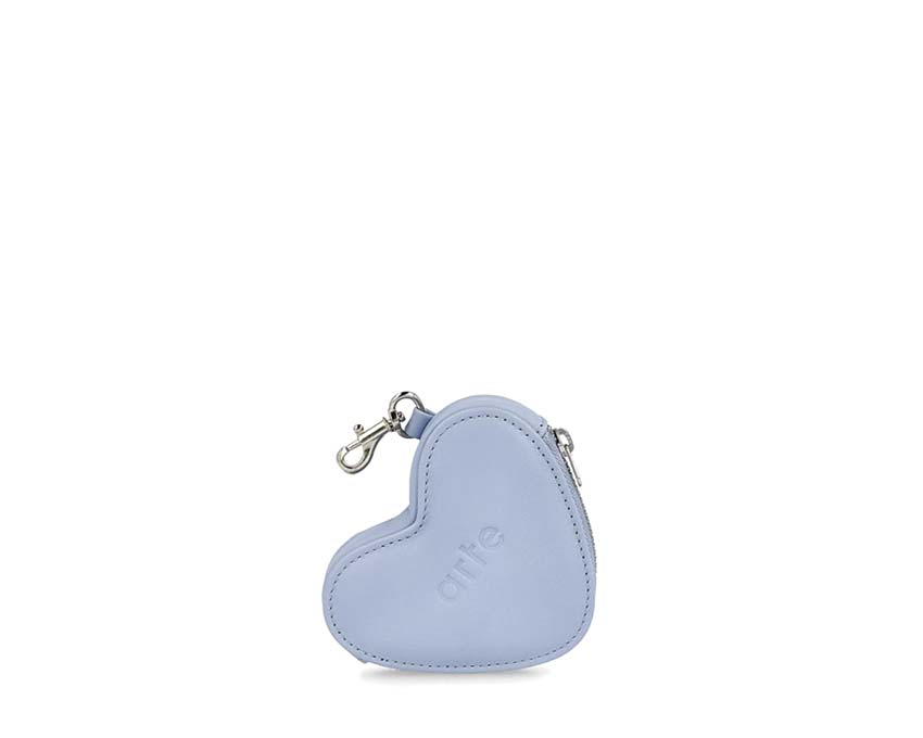 Arte Albert Coins Wallet Light Blue — billetera unisex estampado monedas