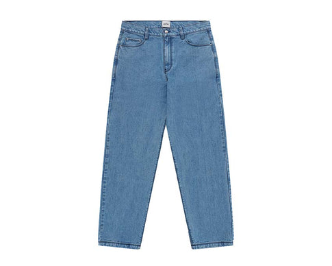 Arte Poage Back Heart Pants Denim — pantaloni unisex denim cuore posteriore