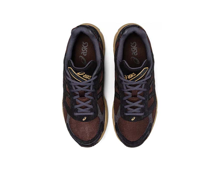 Asics Gel 1130 Coffee Black dettaglio — materiale premium