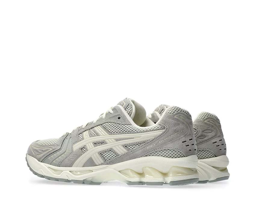 Asics Gel Kayano 14 White Sage Smoke Grey Sohle — Gel-Technologie