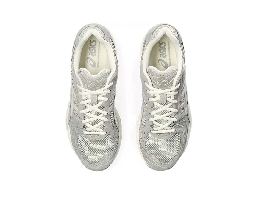 Asics Gel Kayano 14 White Sage Smoke Grey Detail — Duomax-Sohle