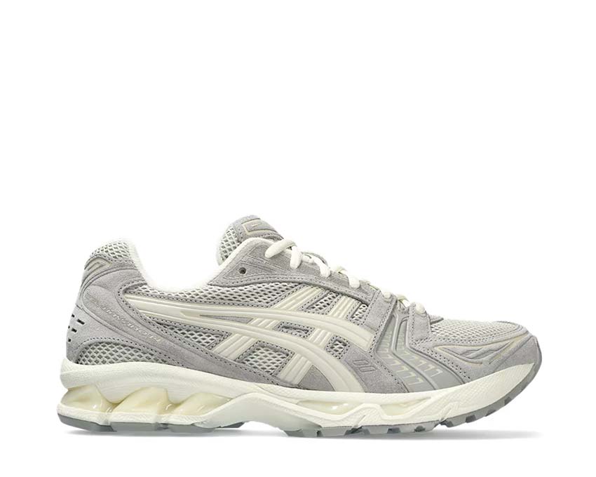 Asics Gel Kayano 14 White Sage Smoke Grey — Herren-Laufschuh Gel Asics-Dämpfung