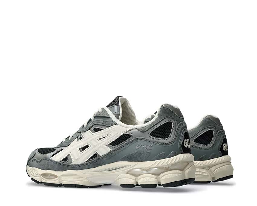 Asics Gel NYC Graphite Grey Smoke Grey Sohle — Gel-Technologie