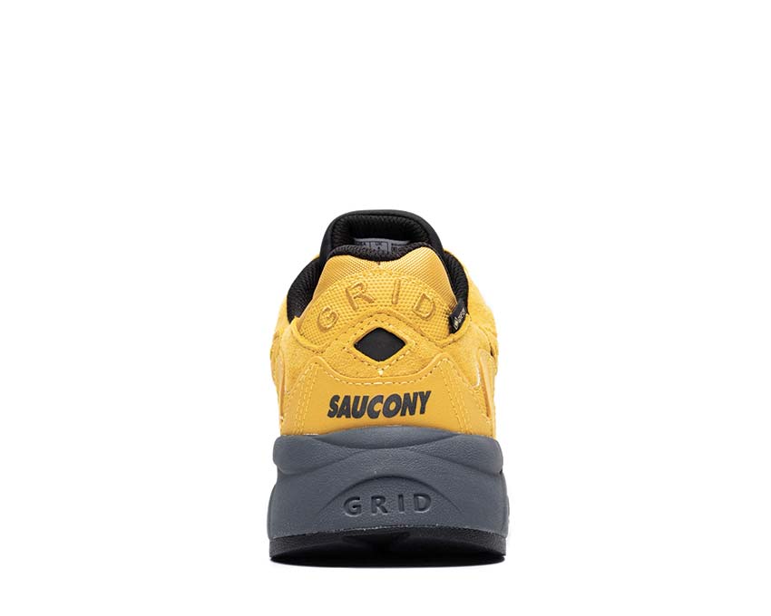 Saucony Grid Shadow 2 GTX Yellow Black semelle — technologie ProGrid