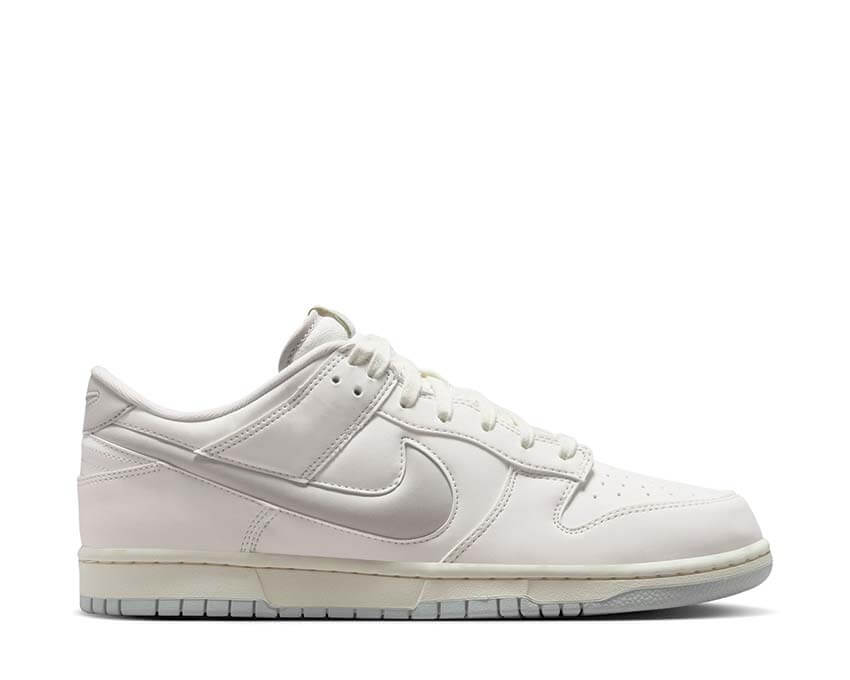 Nike Dunk Low Retro Prm Sail crème — sneakers monochrome luxe