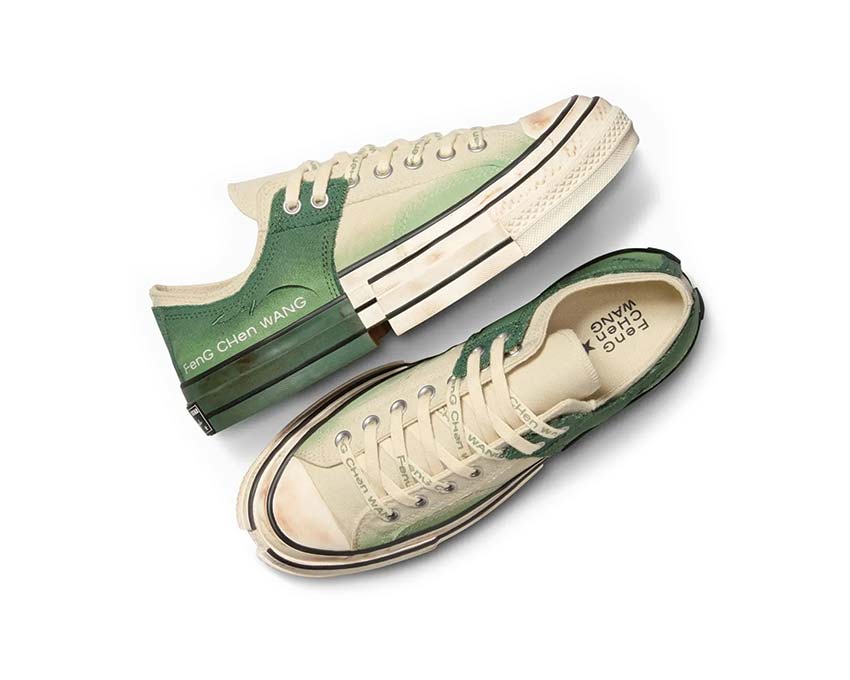 Converse Chuck 70 2-IN-1 OX Feng Chen Wang Natural semelle — semelle plate