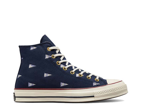 Converse Chuck 70 Hi Navy/Ultra Violet — zapatilla mujer caña alta azul marino y violeta eléctrico
