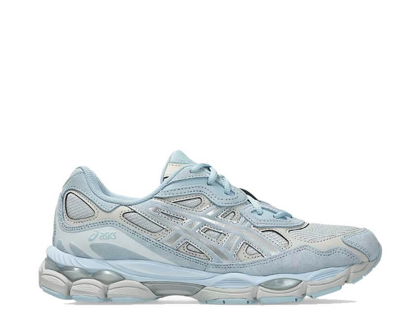 Asics Gel NYC Storm Cloud / Pure Silver — sneaker running rétro unisexe amorti GEL