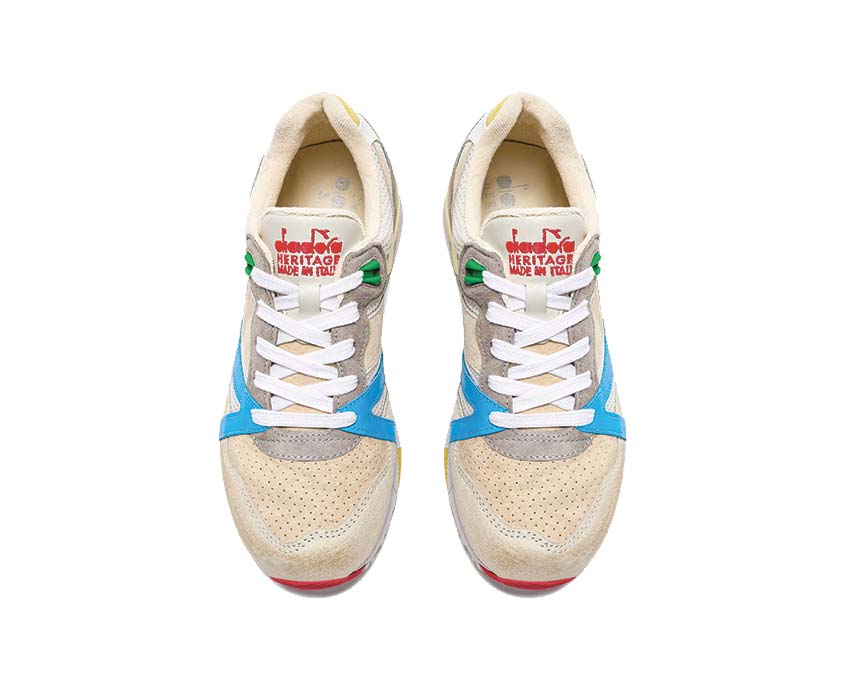 Diadora N9000 Podio Italia Multi dettaglio — linguetta ricamo bandiera