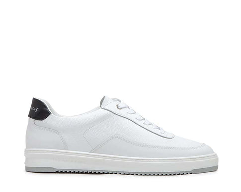 Filling Pieces Mondo Crumbs White — zapatilla hombre cuero lujo holandesa
