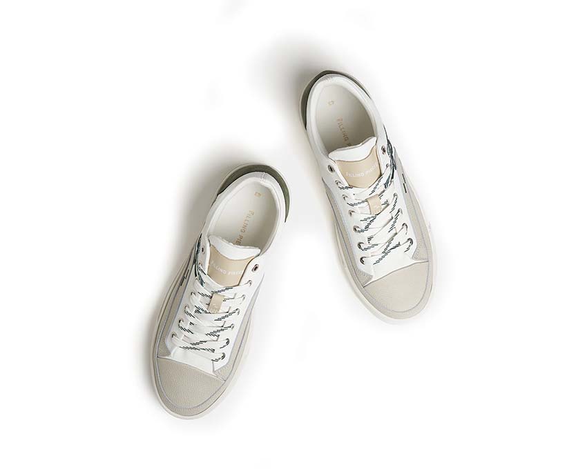 Filling Pieces Riviera Gowtu Off White détail — finitions cuir luxe