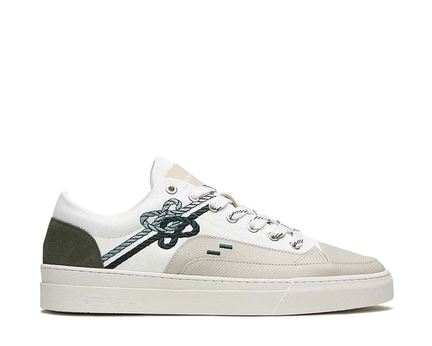 Filling Pieces Riviera Gowtu Off White — sneaker homme cuir luxe hollandaise
