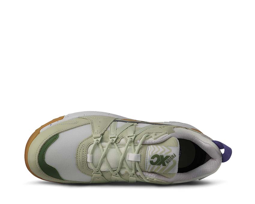 Karhu Fusion XC Aloe Wash dettaglio — colorway verde Aloe Wash