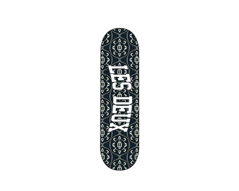 Les Deux Skateboard Dark Navy — skateboard unisex lifestyle serigrafia logo