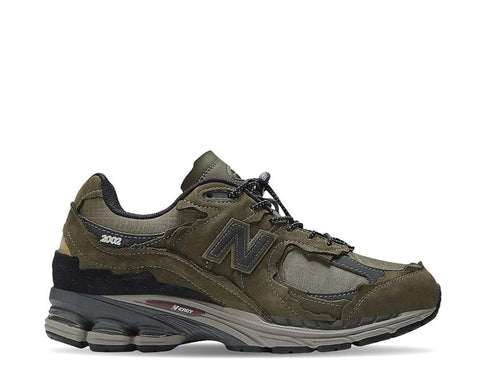 New Balance 2002R Protection Pack Dark Moss — sneaker homme N-ERGY suède