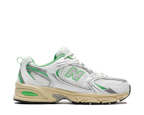 New Balance 530 White Palm Leaf — Herren Sneaker Mesh Vintage Laufen