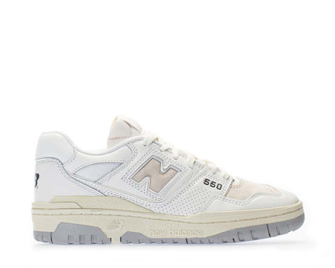 New Balance 550 Vintage White — sneaker homme basketball vintage cupsole cuir