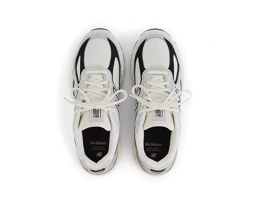 New Balance 990v4 Made in USA Grey Black dettaglio — costruzione Made in USA