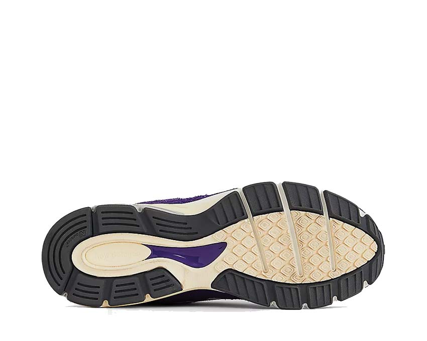 New Balance 990v4 Made in USA Plum — Rückansicht Herren