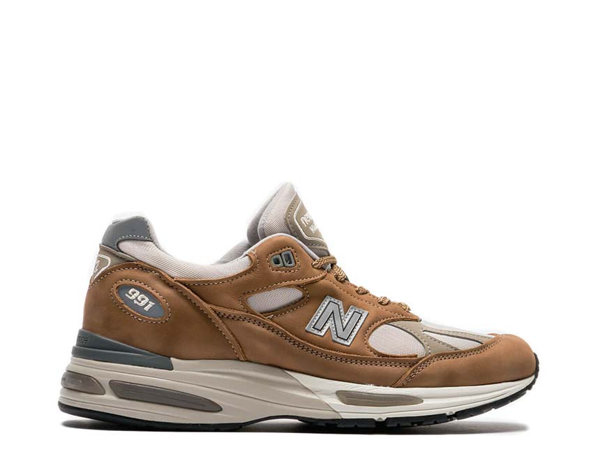 New Balance 991 V2 Made in UK Coco Mocca — sneaker hombre ante y mesh
