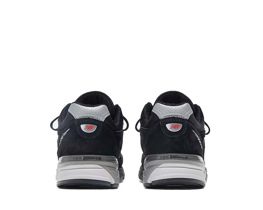 New Balance 990v4 Made in USA Black Sohle — ENCAP-Technologie Silver