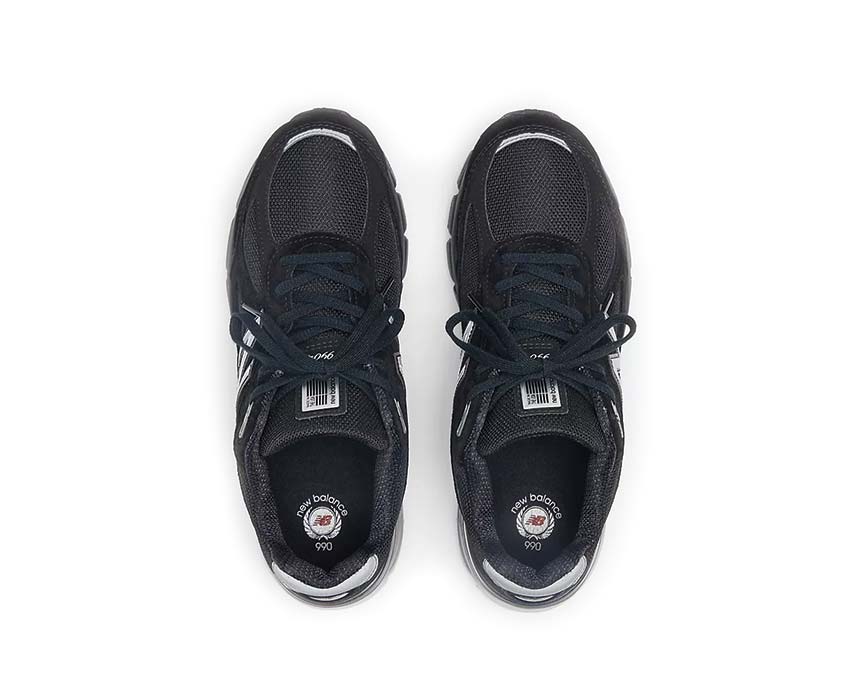 New Balance 990v4 Made in USA Black Detail — Made in USA Konstruktion