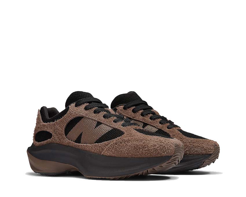 vue latérale — New Balance WRPD Runner mushroom driftwood mesh technique