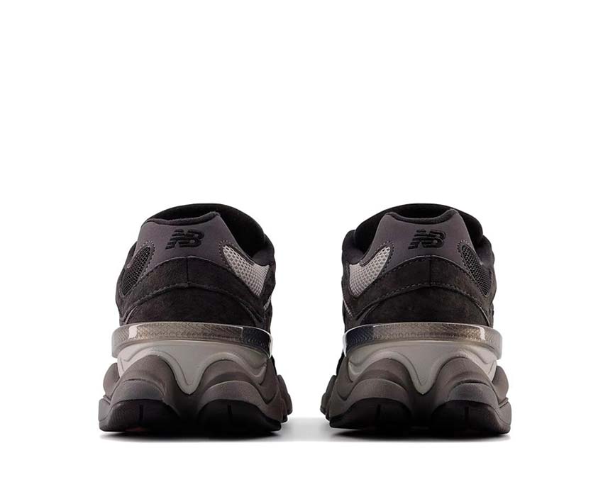 suela — New Balance 9060 ABZORB SBS plataforma chunky negra